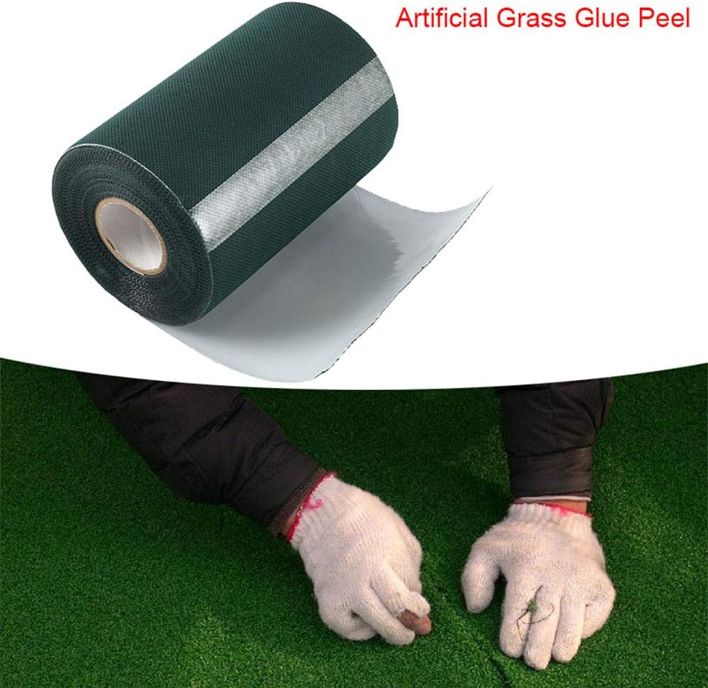 Anemoner Artificial Grass Seaming Tape, 10m X 15cm Self Adhesive Joining Turf Tape Connecting Synthetic Lawn Carpet for Garden Outdoor - Image 5