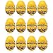 12 Filled Easter Eggs with Surprise Building Block Toys Inside Filled Egg for Kids to Build Different Kinds of Construction Vehicles Plastic 3