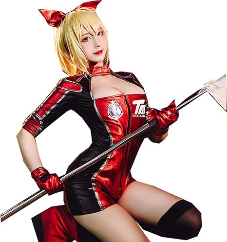Amazon 三木有山 Fate Grand Order Fgo Fate ネロ レーシング Type Moon Racing Spa24 制服 コスプレ衣装 コスプレ ワンピース ドレス Cos Cosplay コスチューム コスプレ 仮装 通販