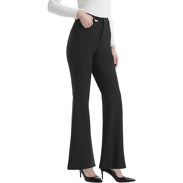 Brnmxoke Flare Leggings for Women High Waisted Yoga Pants with Pockets Brnmxoke Flare Leggings for Women High Waisted Yoga Pants with Pockets