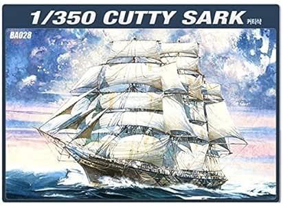 academy 1/350 cutty sark sailboat boat ship plastic model