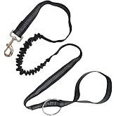 1PCS Heavy-Duty Bungee Chainsaw Strap Lanyard with 2" Metal Ring | Shock-Absorbing Elastic Design Fray-Resistant Nylon Webbing Enhanced Flexibility for Arborists Tree Climbing Logging
