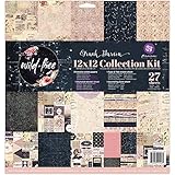 Prima Marketing 655350992262 12x12 Collection Kit - Wild & Free Art