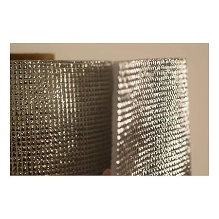 Double Side Grid Silver Foil Epe Foam Insulation 3mm 3 Sqm 2m