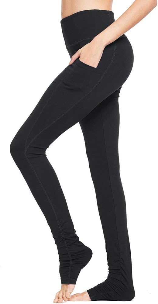 yoga pants that cover heels