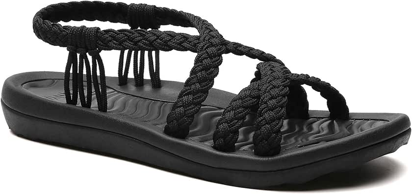 Amazon.com | MEGNYA Women's Comfortable Walking Sandals with Arch Support Waterproof for Walking 