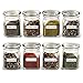 AOJE Label Tape Replacement for DYMO LetraTag Label Maker Refills 91331, Black on White Plastic Label Refill, 1/2'' x 13' (12mm x 4m), Compatible with DYMO LetraTag LT-100H, LT-100T, QX50, 6-Pack