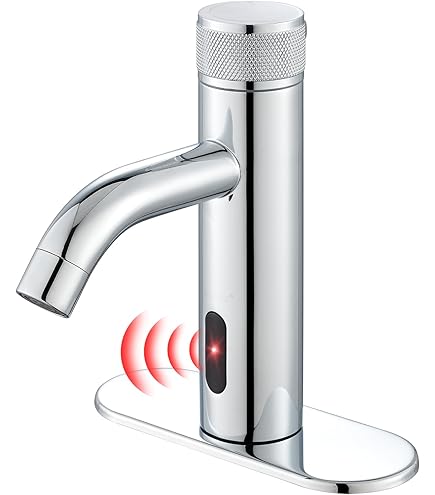 Kohler K-104S37-SANA-CP Strayt Touchless Bathroom Sink Faucet with