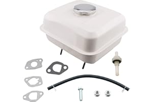 JJing Fuel Tank for Honda GX160 GX200 GX140 Harbor Freight Predator 212cc 173cc Lifan Engine Go Kart Champion 163cc 196cc 208cc Engine and Power Equipment