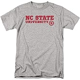 North Carolina State University Official Block Text Unisex Adult T Shirt