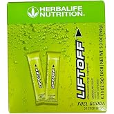 Herbalife Nutrition LIFTOFF Energy Stick Packs -Lemon-Lime Blast - Instant Drink for Natural Boost of Energy, Clears Minds, Improves Concentration, 30 Count (30 Packs), Green Lemon-Lime Blast