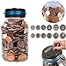 ONEVER Automatic Coin Counter Piggy Banks Creative Large Money Saving Jar Bank LCD Display