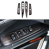 ruihe 4pc Wood Grain Car Interior Automobile Door