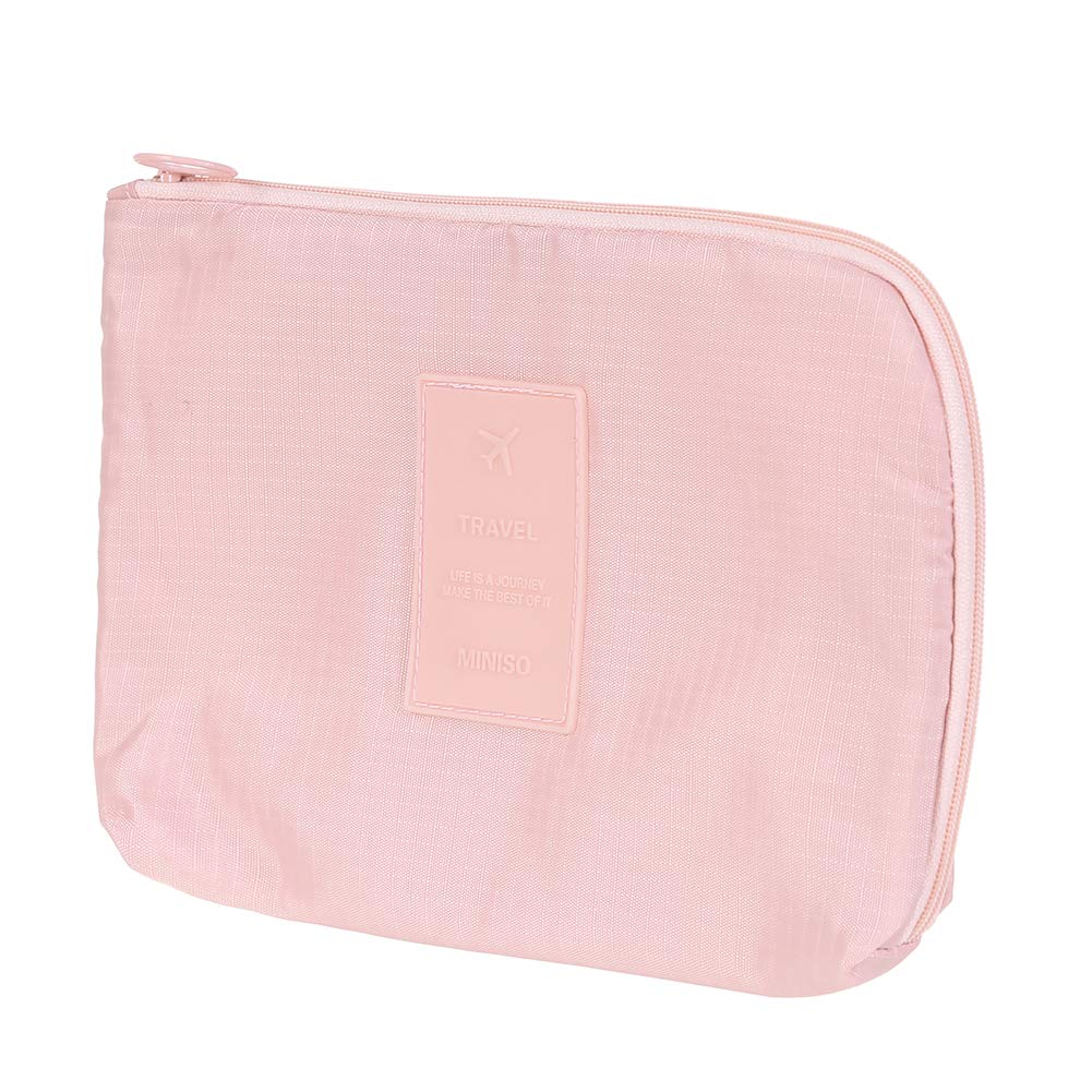 Travel Organizer Bag (Pink) MINISO Australia stickhealthcare.co.uk