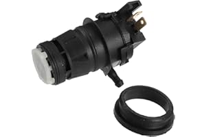 ACROPIX Plastic BlacK Windshield Washer Pump Car Windshield Washer Pump Motor Replacement Fit for Honda Civic 2006-2011 No.76