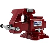 Wilton Utility Bench Vise, 4-1/2" Jaw Width, 4" Jaw Opening, 2-5/8" Throat (Model 674U)