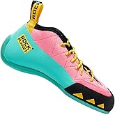 Low-Volume Performance Climbing Shoes Women Men Tight Fit for Technical Sport Climbing Vegan Leather Microfiber Lining Pink