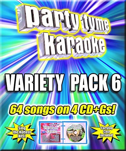 Party Tyme Variety Pack 6 64-Song Party Pack