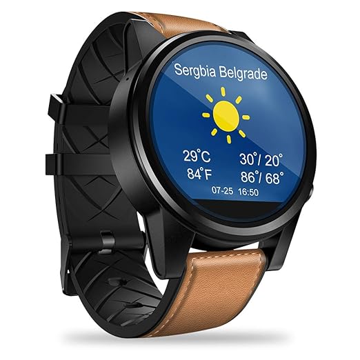 Zeblaze Thor 4 PRO 1GB+16GB 4G LTE GPS Bluetooth Calling Smartwatch 1.6 inch Android 7.1 MTK6739 1.25GHz 5MP Smart Watch BT 4.0 Wearable Devices ...