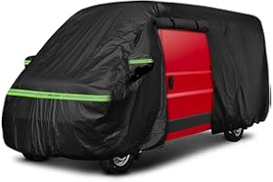 Gpaentsn Waterproof Class B RV High Top Van Cover for up to 24ft (290 inch) 2002-2023 LWB Sprinter Van, All Weather Protection Scratch, Dust, Snow Shield
