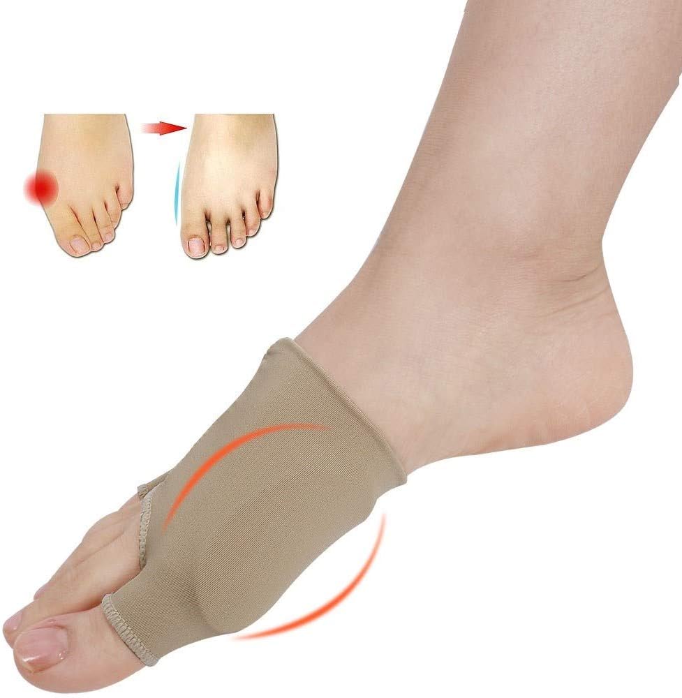 Silicone Correction of Hallux valgus, a Night with Orthopedic Correction Tape blackmailed Thumb