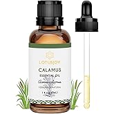 LOTUSJOY Calamus Essential Oil for Skin Hair Diffuser DIY Anointing Oil- 1 Oz