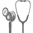 3M Littmann Classic III Monitoring Stethoscope, 5621, More Than 2X as Loud*, Weighs Less**, Stainless Steel Chestpiece, 27" Grey Tube