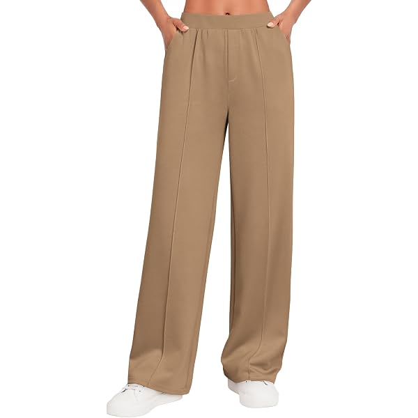 ladies tan dress pants Amazon.com: Womens Dress Pants High Waist Wide Straight Leg Trousers Casual  Business Ladies Work Office Pants Slacks with Pockets Beige : Clothing,  Shoes & Jewelry