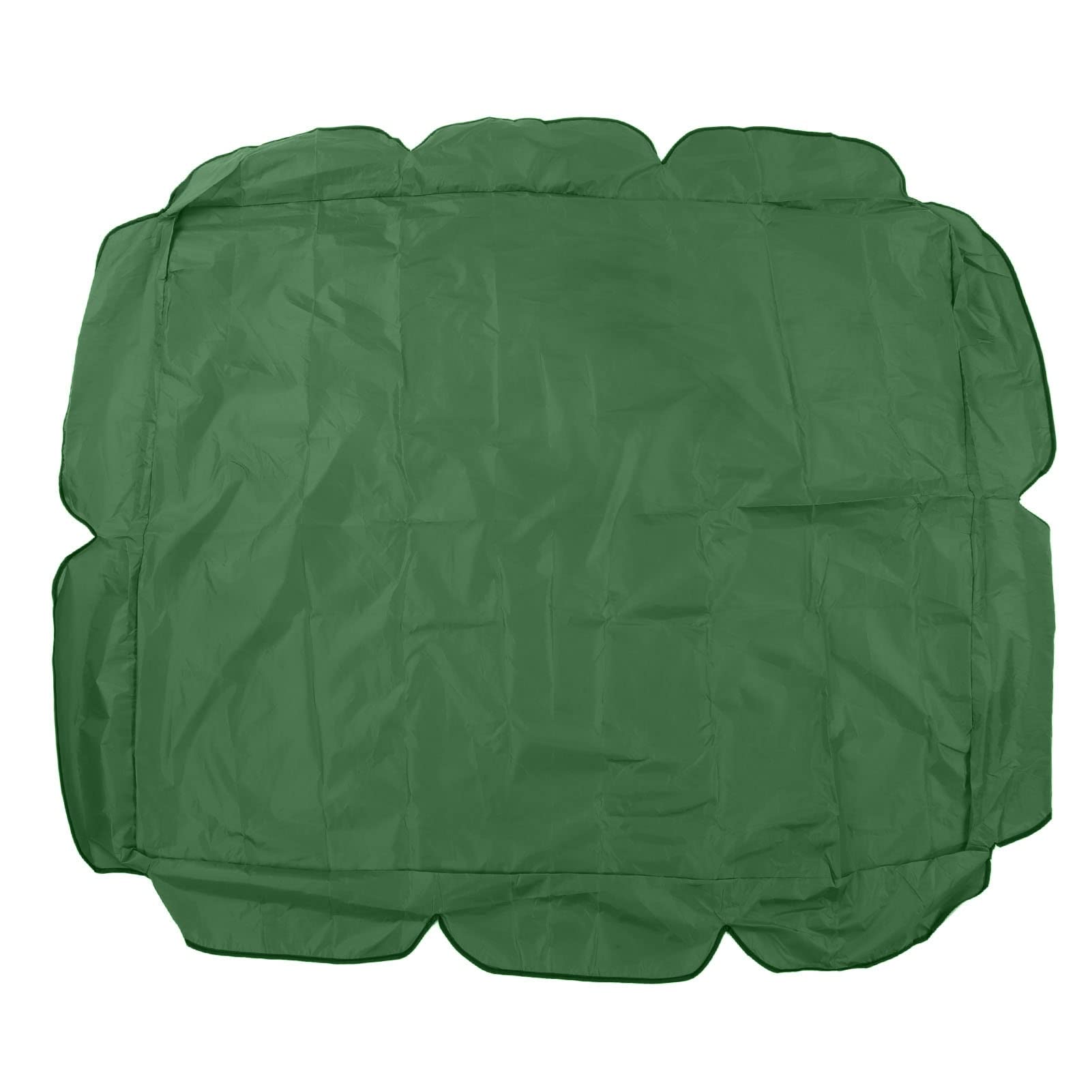 Outdoor Swing Canopy Replacement, 210D Silver Coated Oxford Fabric Swing Chair CanopySuitable for Outdoor Garden Patio. (Dark Green)