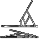 SECURISTYLE Defender Restricted Friction Hinge Side Hung 13mm - 300mm (12 Inch) - LH - PAIR