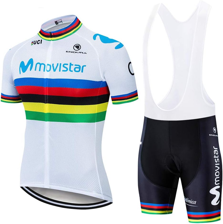CHHBS Zipper Short Sleeve Cycling Top+Lycra 5D Gel Pad Shorts Men Summer Cycling Jersey Suit Road Race Bicycle Wear Short Sleeve