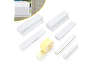 LCGAOYA Foam Block for Midea U Shaped Window Air Conditioner, Air Conditioner Window Seal Kit, Prevent Cold and Hot Air Leakage, Winter Summer