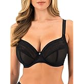 Fantasie Womens Devote Underwire Side Support Plunge Bra