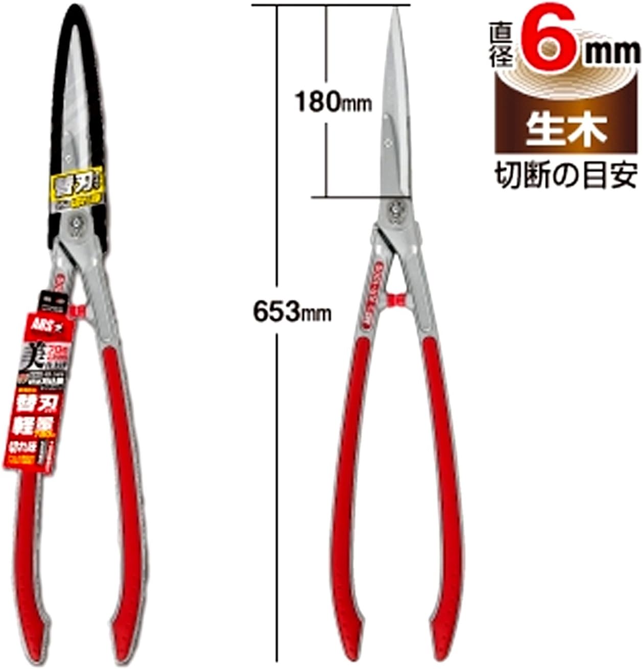 ARS HS-KR1000 Professional Hedge Shears : Hand Shears : Garden & Outdoor