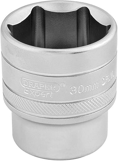 Draper Expert 1/2 inch Square Drive 30mm 6 Point Socket Chrome Vanadium