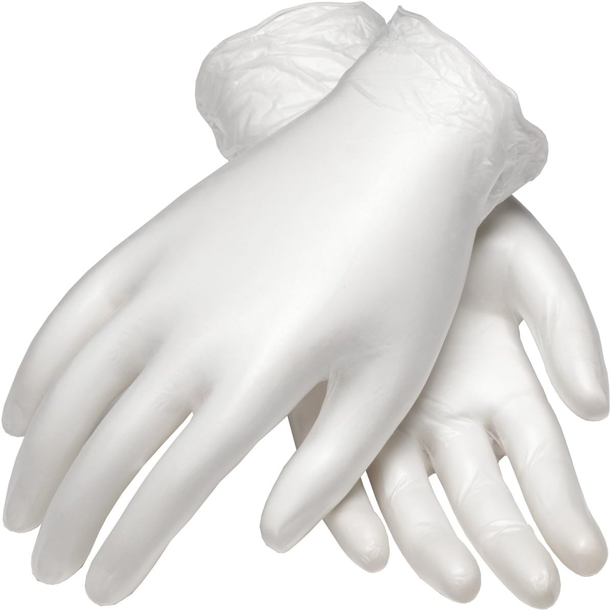 Ambi-dex 64-V2000PF/XXL Industrial Grade Disposable Vinyl Glove, Powder Free, 4.5 Mil