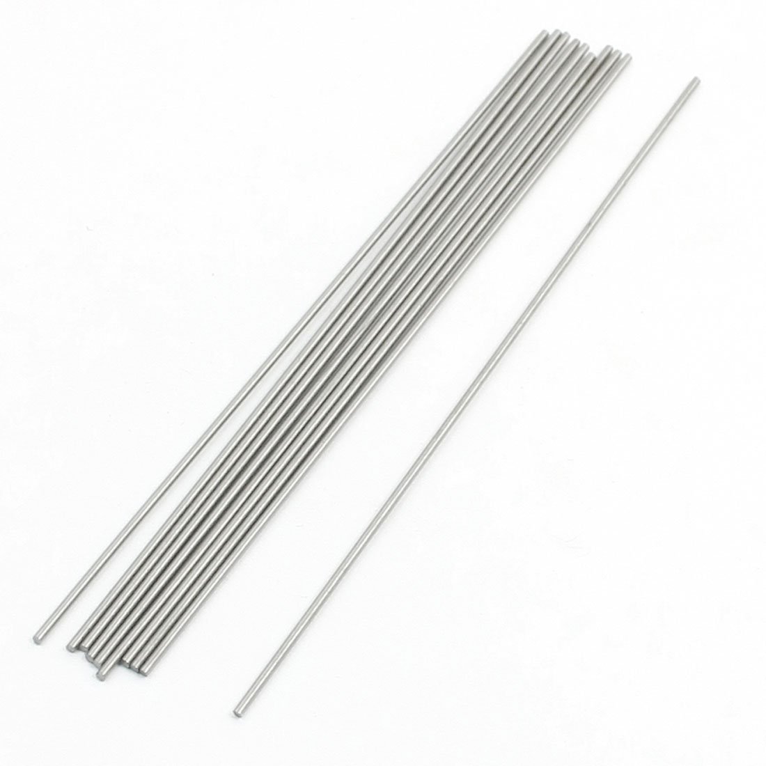 sourcing map 10PCS Hardware High Speed Steel Lathe Round Bar Stock Shaft 100mmx1mm