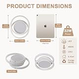 Comely LED Ceiling Light 32W 2350LM 4500K Round White Dia 27cm view 9