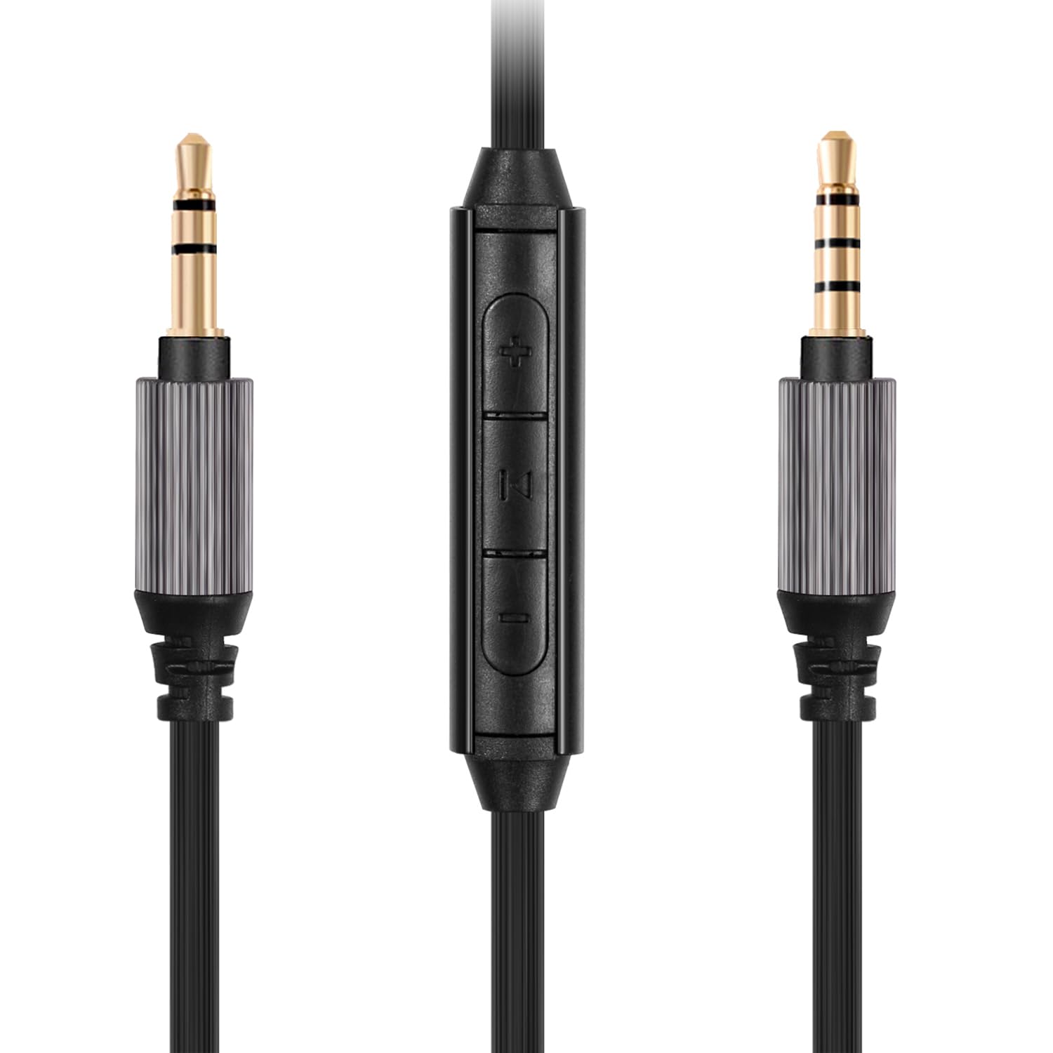 Photo 1 of FAAEAL WH-1000XM5 Audio Cable Compatible with Sony WH-1000XM4/XM3 MDR-1AM2 Technica ATH-M50xBT ATH-ANC7B Headphones,in-line mic Control Extension Aux Cord 4.9ft w/mic