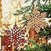 Valery Madelyn 40ct Luxury Red Gold Shatterproof Christmas Ball Ornaments Decoration,Themed with Tree Skirt(Not Included)