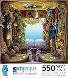 new perspectives Chrissy's Garden the four-sided JIGSAW Puzzle 550 Pieces MADE IN USA