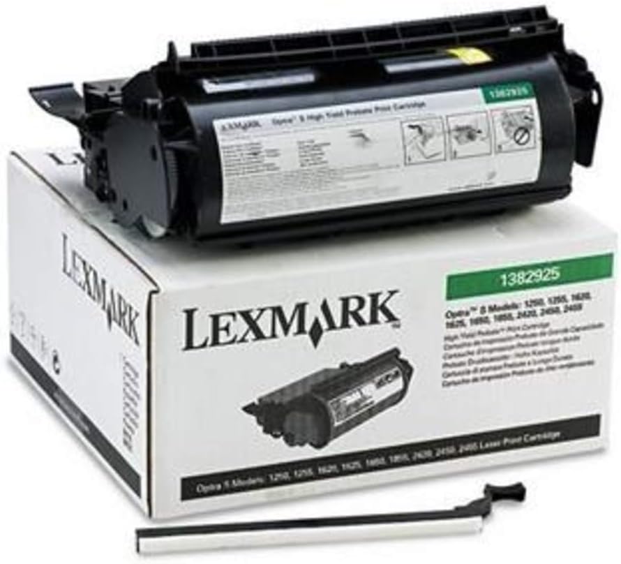 Lexmark 1382925 Toner, Black