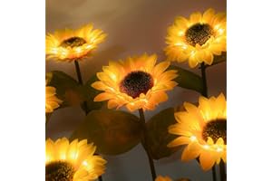 2PCS Outdoor Garden Solar Lights Multi-Color Changing LED Flower Stake Light Landscape Decorative Lawn Yard Lamp for Garden P