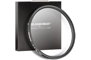 Walking Way 40.5MM White Pro Mist Diffusion Filter Soft Focus Filter Dreamy Fog Effect Circular Lens Filter Softening Diffuse