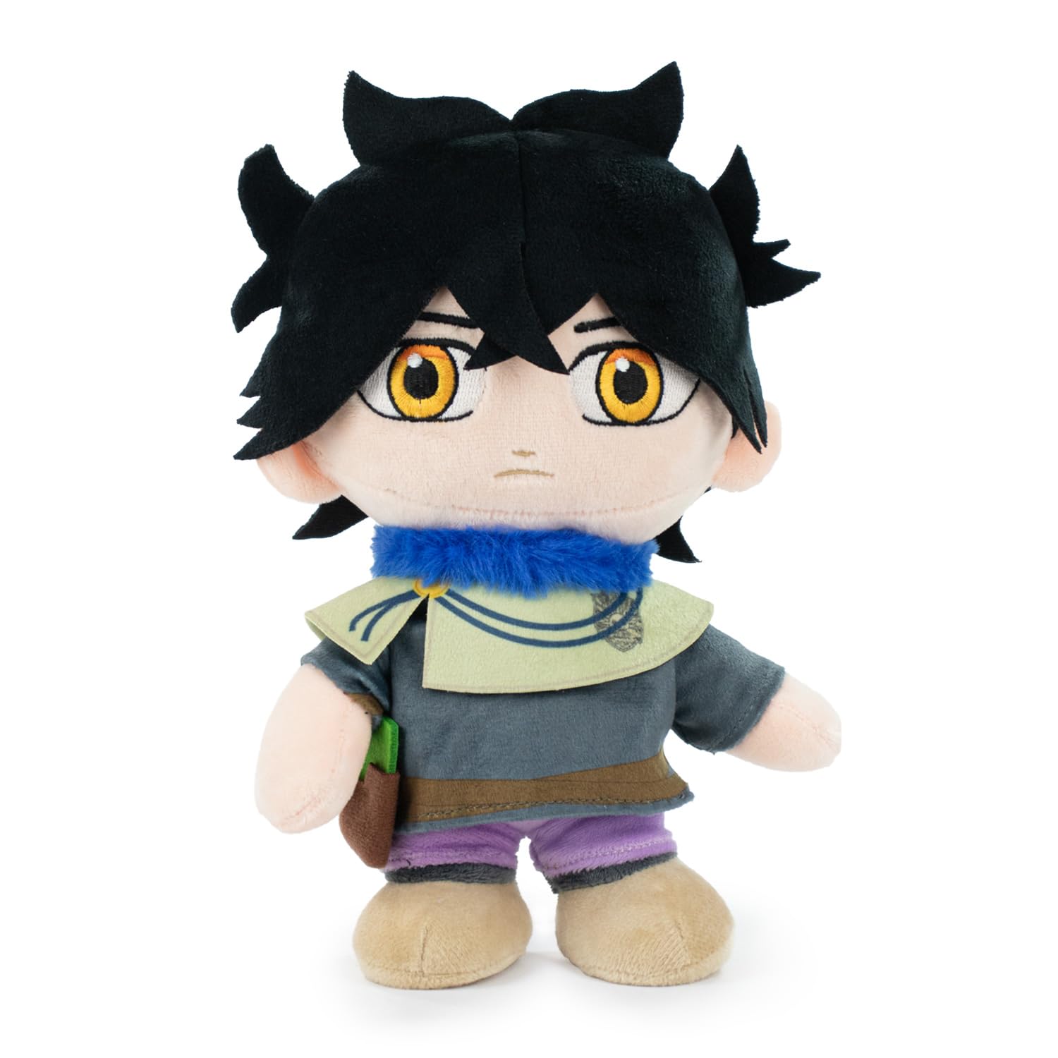 BARRADO Soft Toy of the Characters of Black Clover - 27cm, 10'62" - Asta, Yuno, Yami, Noelle- Super Soft Quality (Yuno)