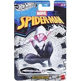 Hot Wheels Silver Series Spider Man Ground FX [Ghost Spider] 2/5, 1:64 Scale Diecast Toy Vehicle