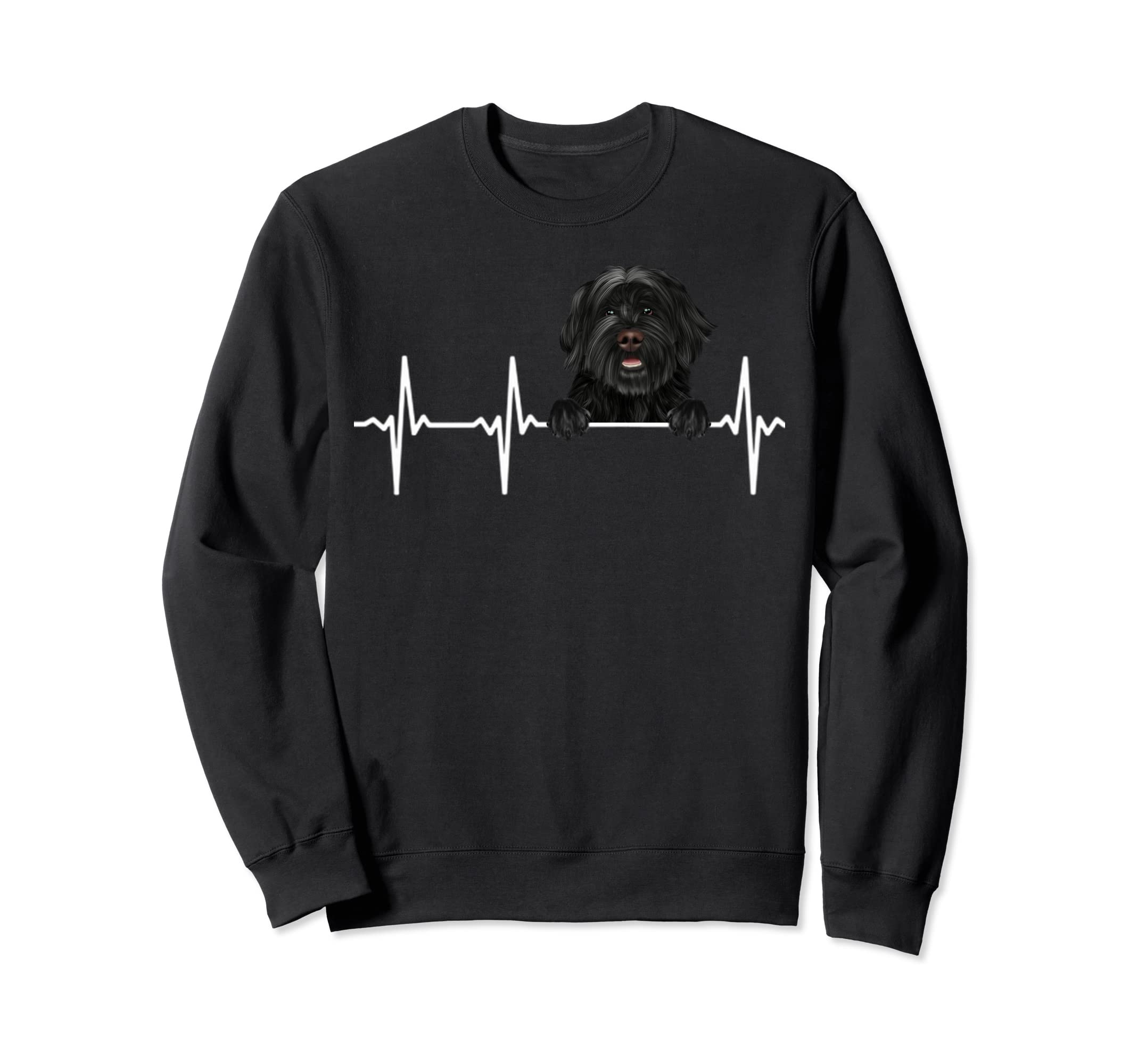 Funny Dog Heartbeat For Portuguese Water Dog Lovers Sweatshirt