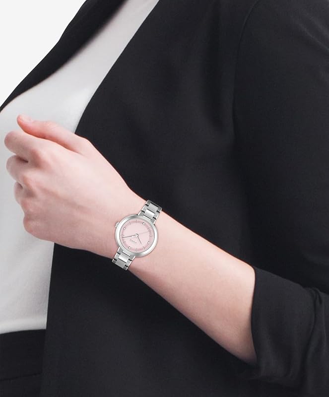 Orologio con Movimento al Quarzo a Tre Lancette da Donna Collezione SENA con Cinturino in Acciaio Inossidabile Argentato - 1502757
