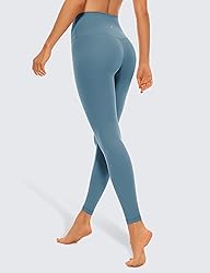CRZ YOGA High Waist Yoga Leggings 25" Blue Ashes