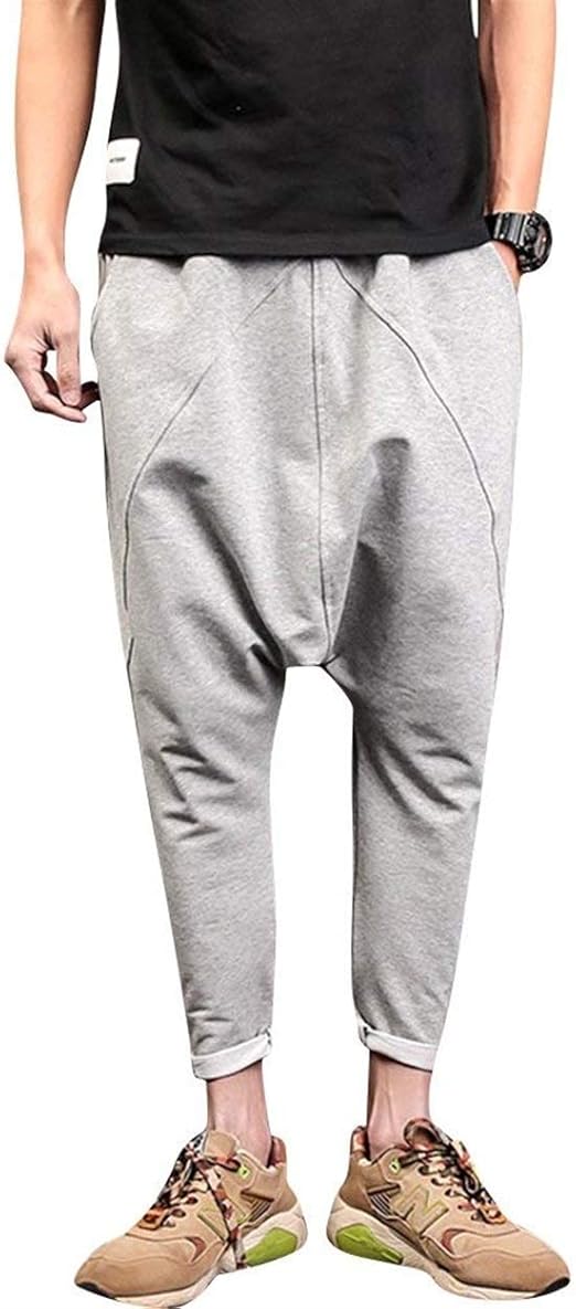 Jogginghose Herren Baggy - Weite Sweatpants Mit Elastischem Bund